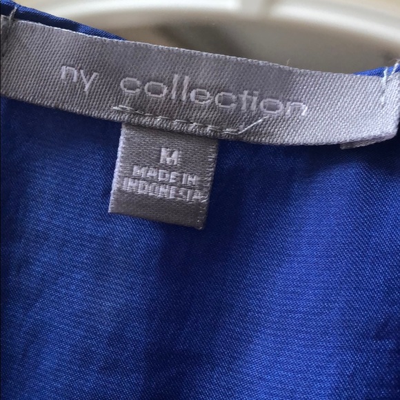 👗NWT- NY Collection Blue Dress - Picture 3 of 5